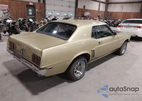 1969 Ford Mustang from USA, damaged, VIN 9R01F167636